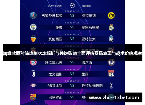 加维欧冠对阵热刺状态解析与关键影响全面评估赛场表现与战术价值观察